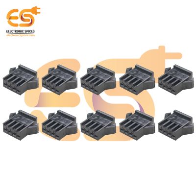 2517 4-Pin JST SM Plug Female 2.5mm Pitch Connector Pack of 50